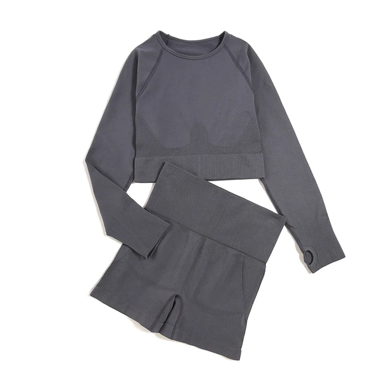 Ensemble de yoga sans coutures WAREBALL