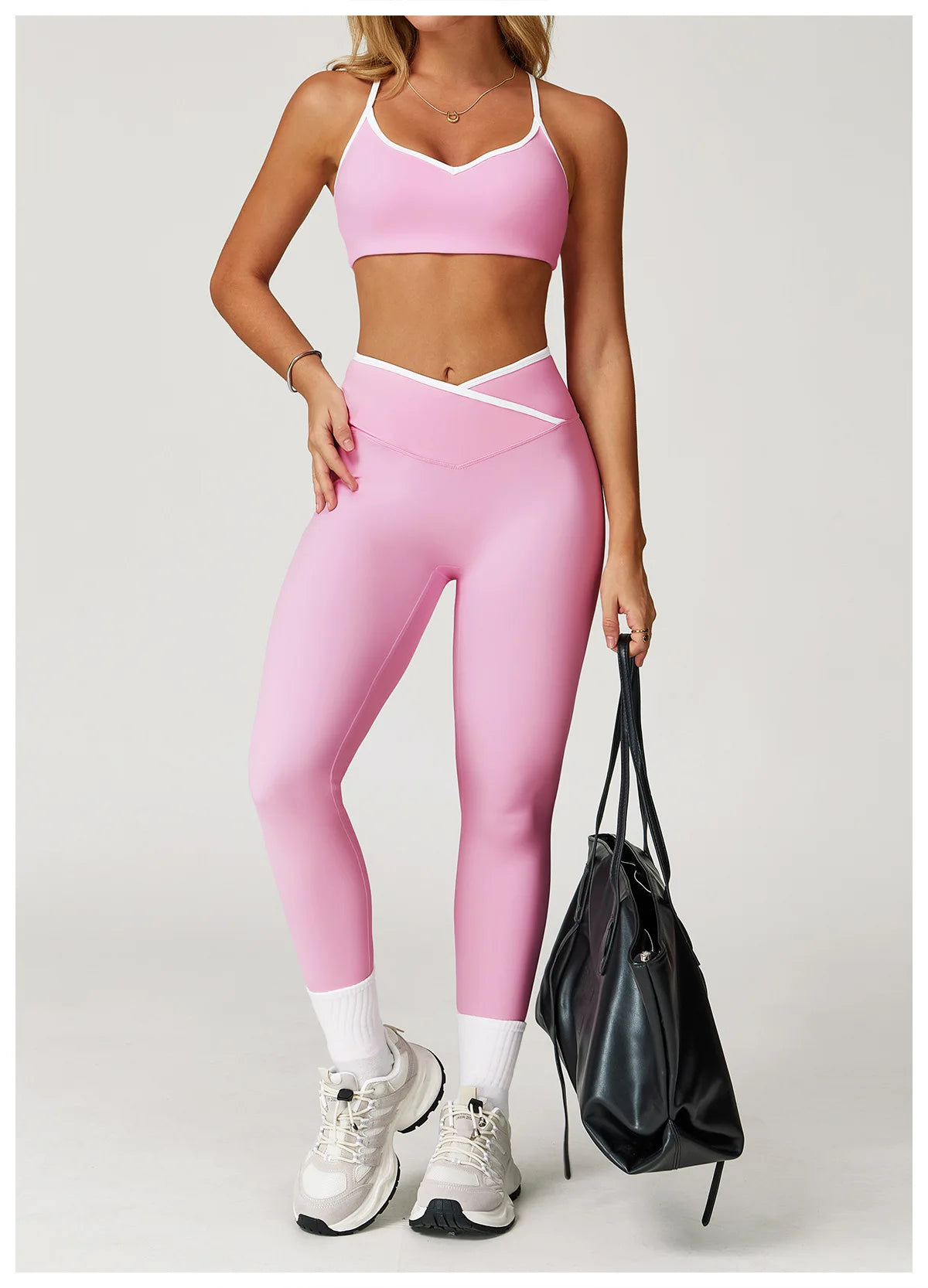 Yoga Set 2 Pieces Workout Clothes Women's Tracksuit