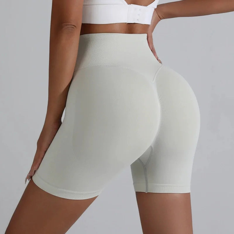 Peach Hip Lifting Sports Shorts for Women