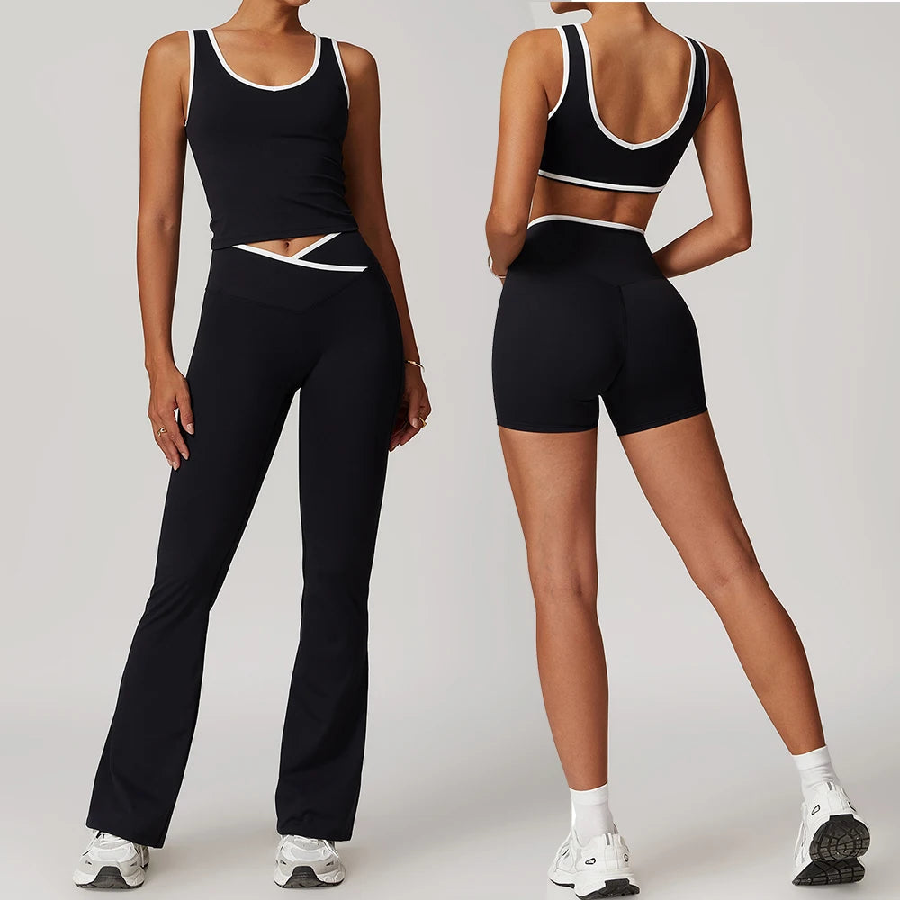 2PCS Yoga Set Women Tracksuit
