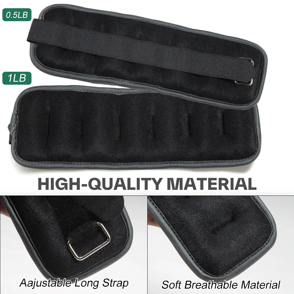 Adjustable Ankle & Wrist Weights