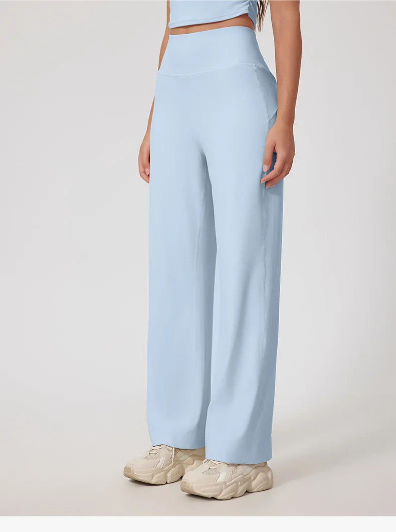 Women’s High-Waisted Wide-Leg Athletic Pants