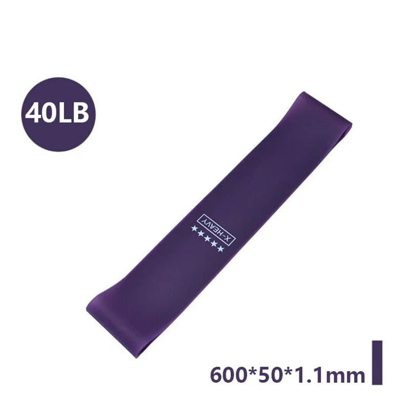 Portable Fitness Workout Equipment Rubber Resistance Bands