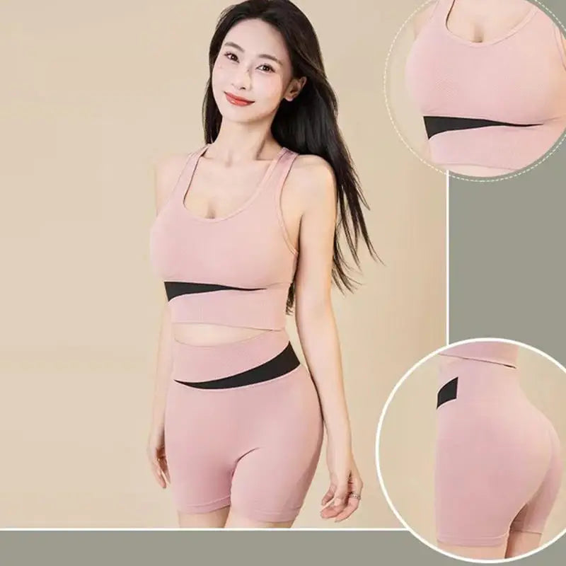 Seamless Sports Underwear Set
