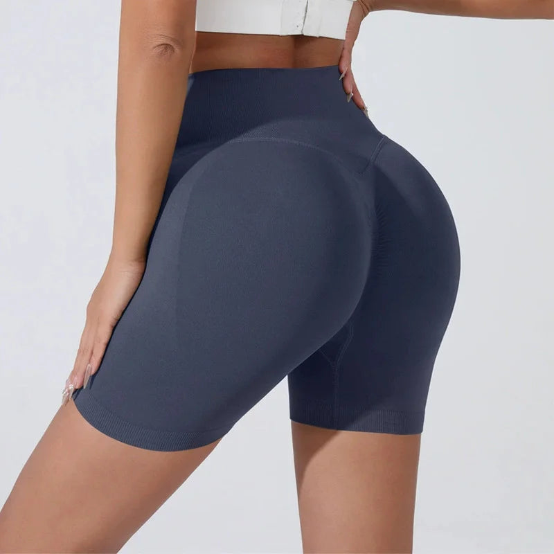 Peach Hip Lifting Sports Shorts for Women