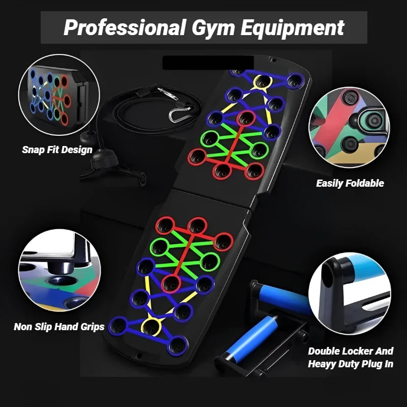 Portable Multifunctional Push-Up Board