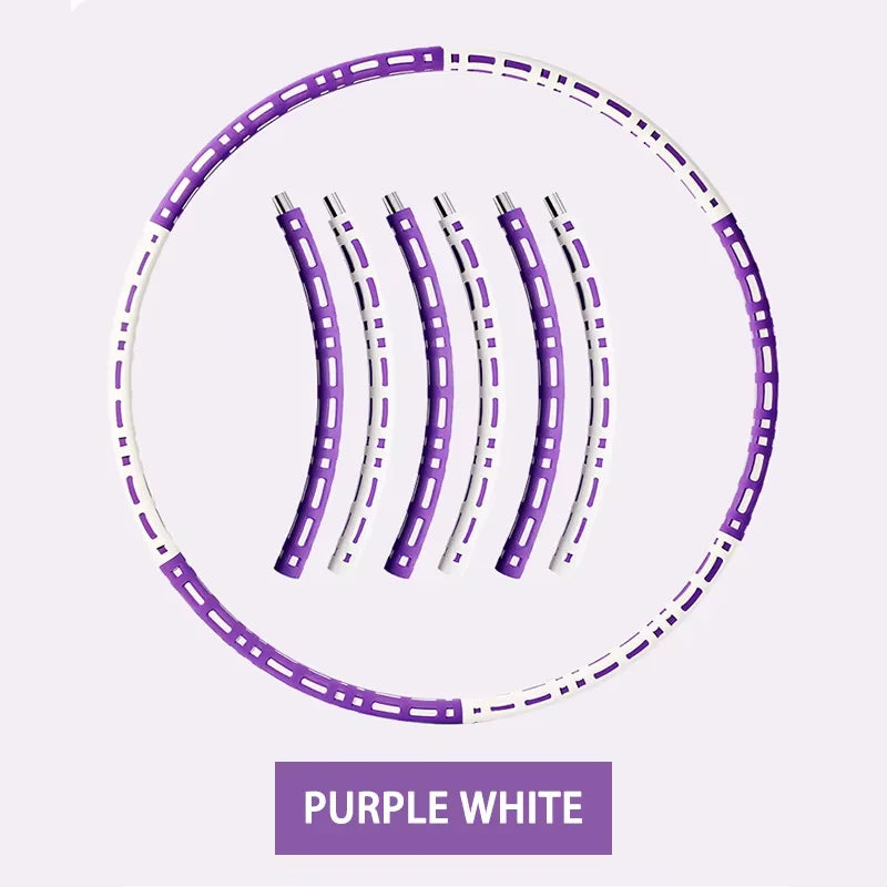 Fitness Yoga Loop Weight Loss Circle Weighted Hoop Waist Exercise Slimming Sport Hoop Massage Bodybuilding Gym Shape Thin Waist
