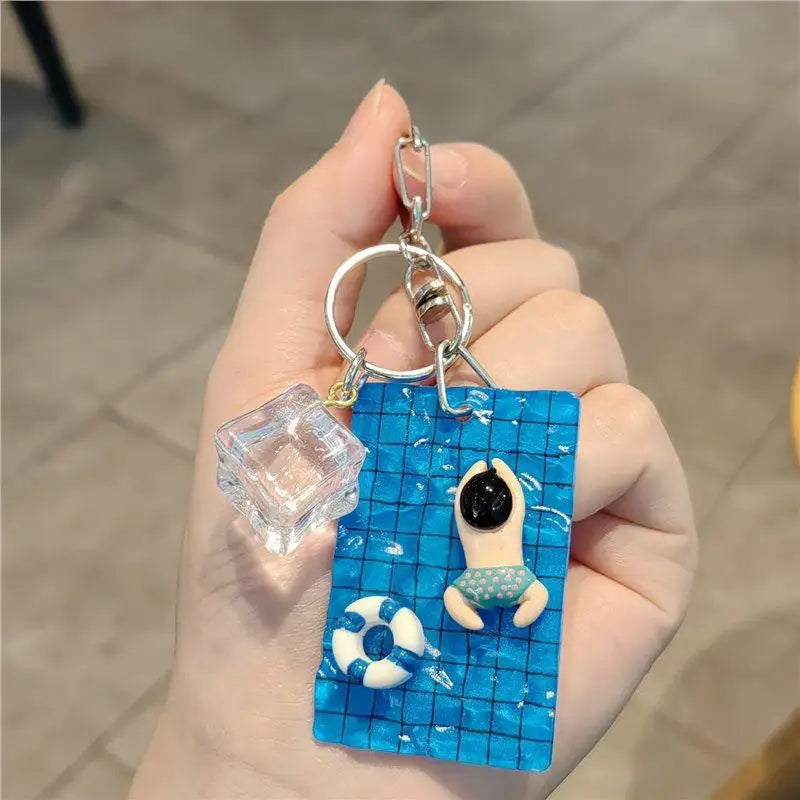 Floating Waterproof Keychain 2 – High Buoyancy Easy Grip Key Chain for Swimming, Snorkeling & Boating