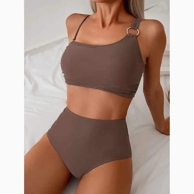 Sexy High Waisted Bikini Set