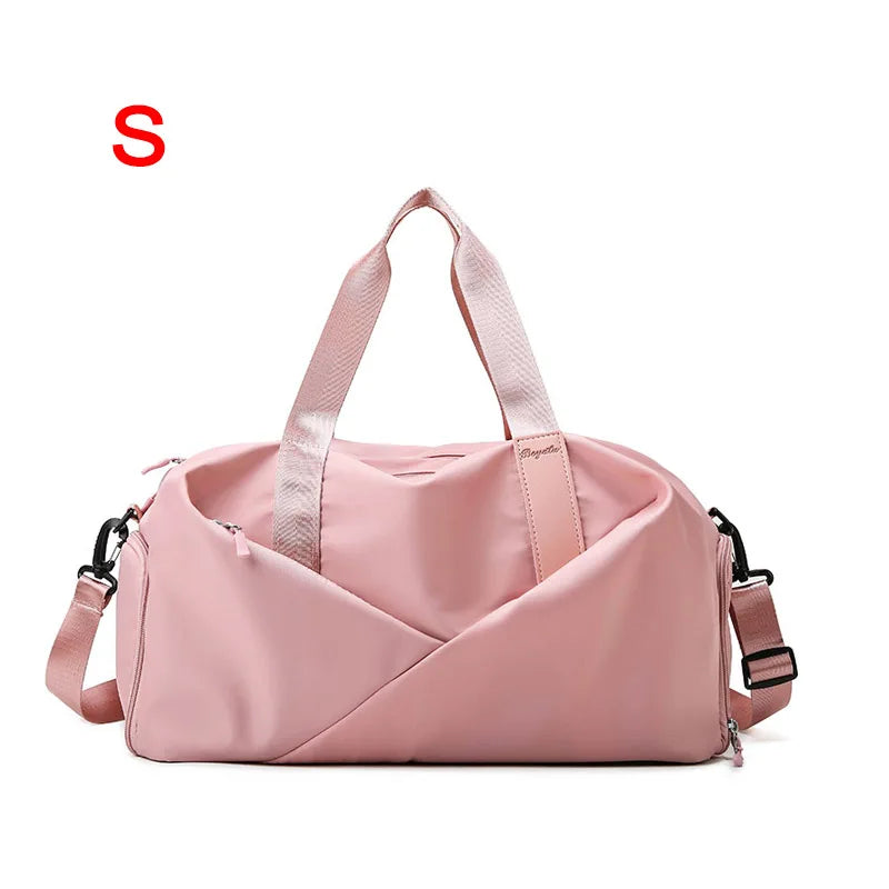 Women's Sports Gym Bag with Dry/Wet Compartments