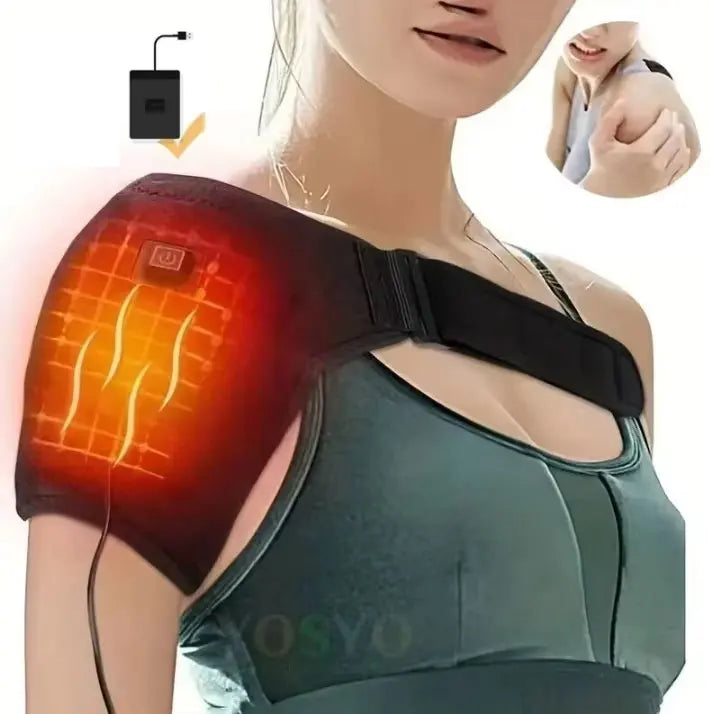 Attelle d'épaule chauffante électrique 