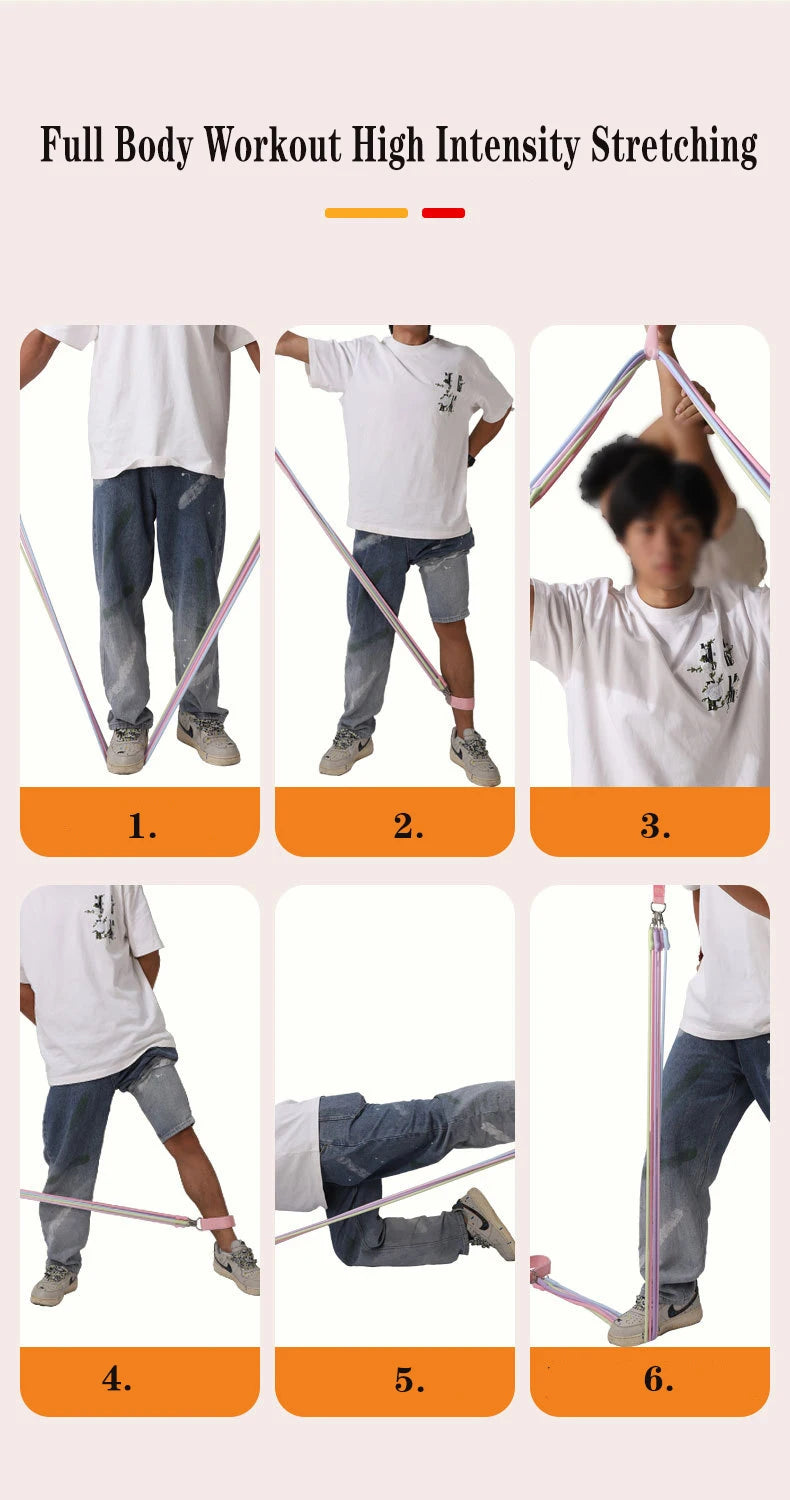 Ankle Straps Resistance Bands Set