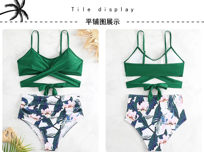Women's High Waisted Bikini Sets
