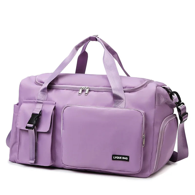 Sports Gym Bag Travel Dry Wet Handbag for Women