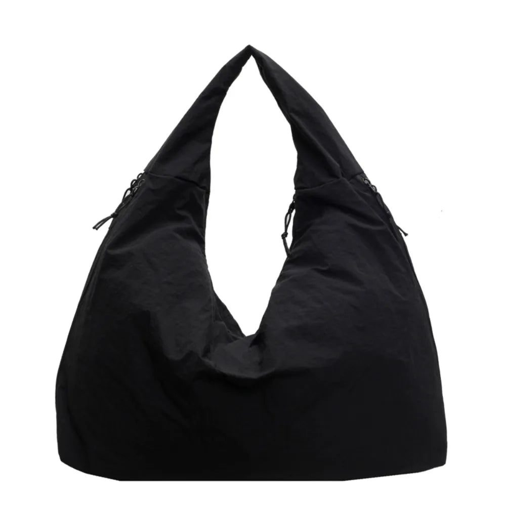 Casual Nylon Multi-Pocket Japanese-Style Tote