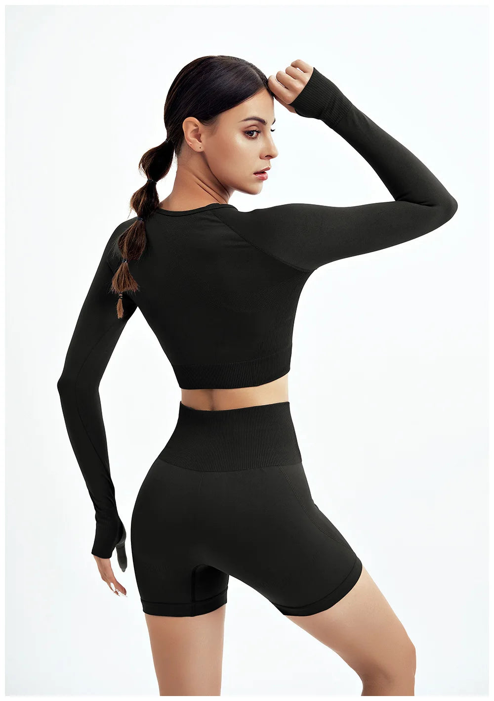 2/3/4pcs Seamless Yoga Set