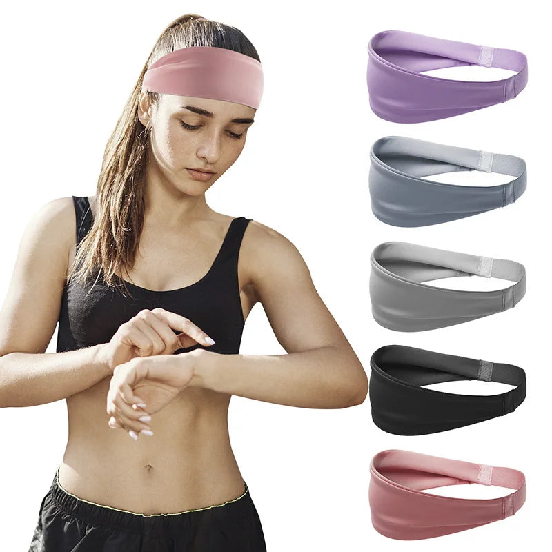 Bandeau de sport absorbant la transpiration