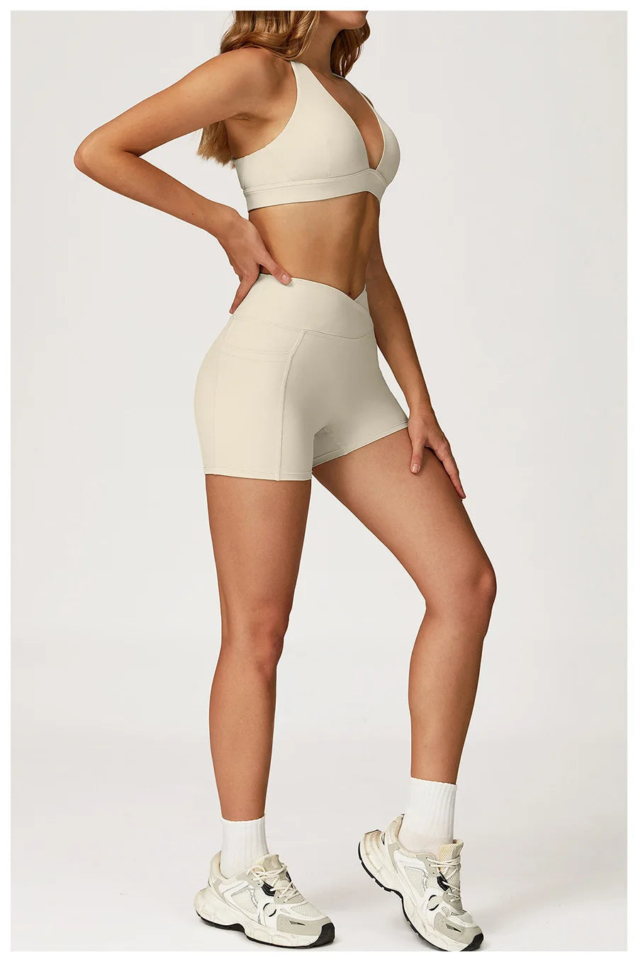 Yoga Set 2 Pieces Workout Outfits Fitness Sportswear