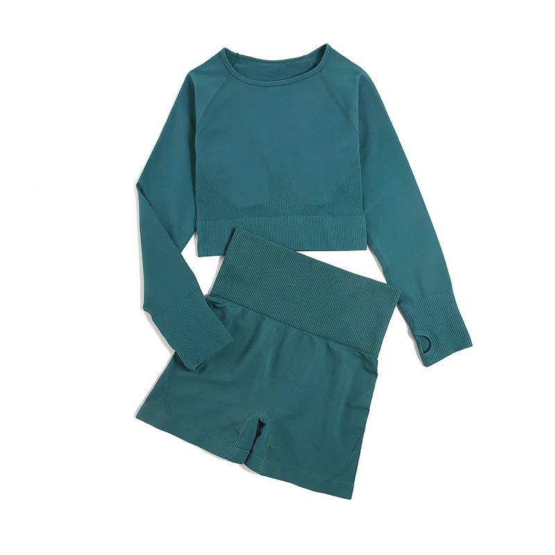 Ensemble de yoga sans coutures WAREBALL