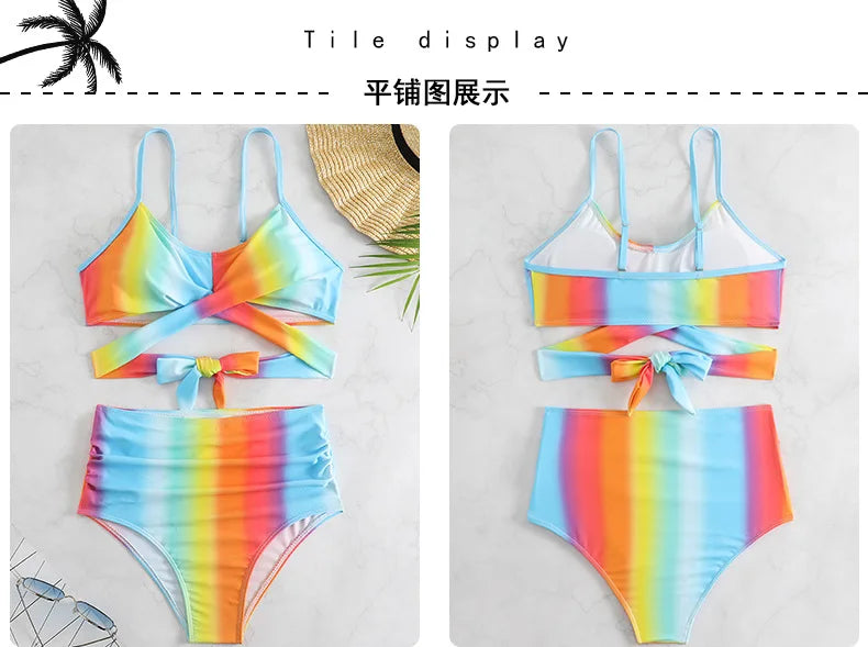 Women's High Waisted Bikini Sets