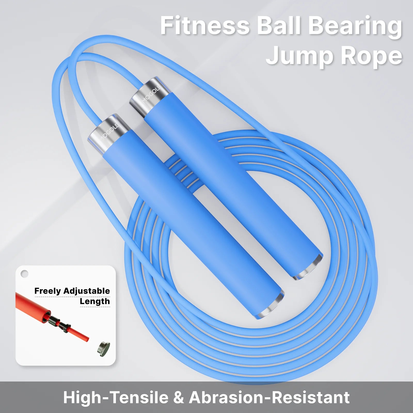 Dual Ball Bearing Jump Rope
