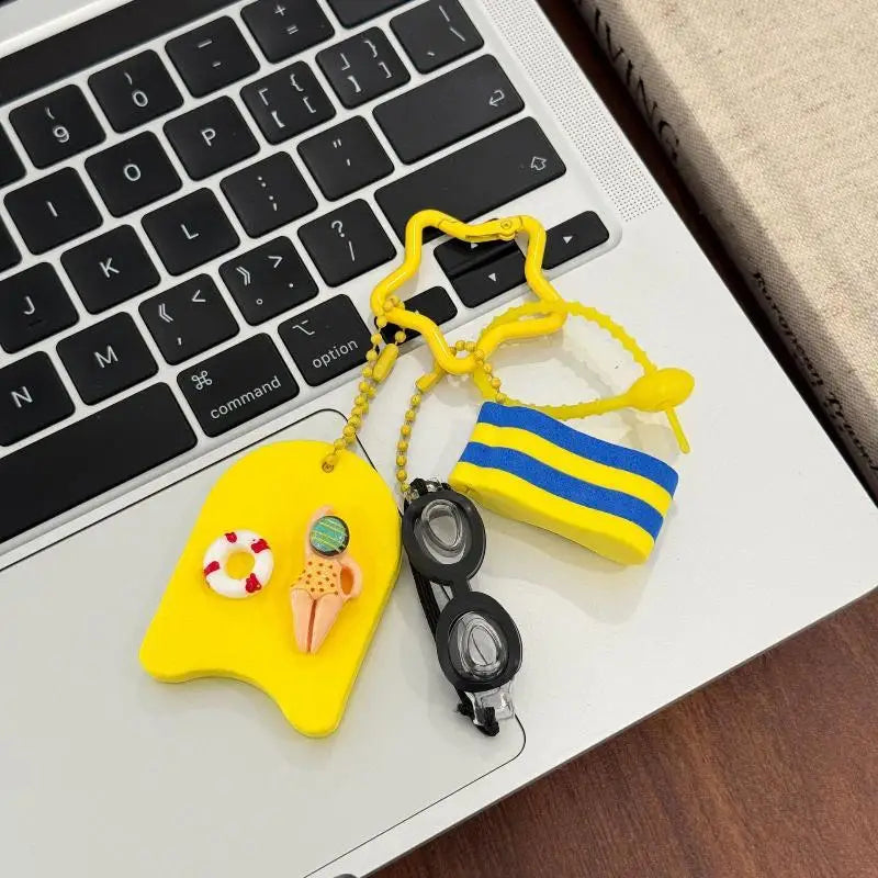Floating Waterproof Keychain – High Buoyancy Easy Grip Key Chain for Swimming, Snorkeling & Boating