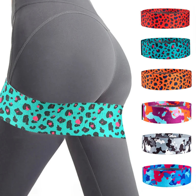 Printed Hip Lifting Resistance Bands