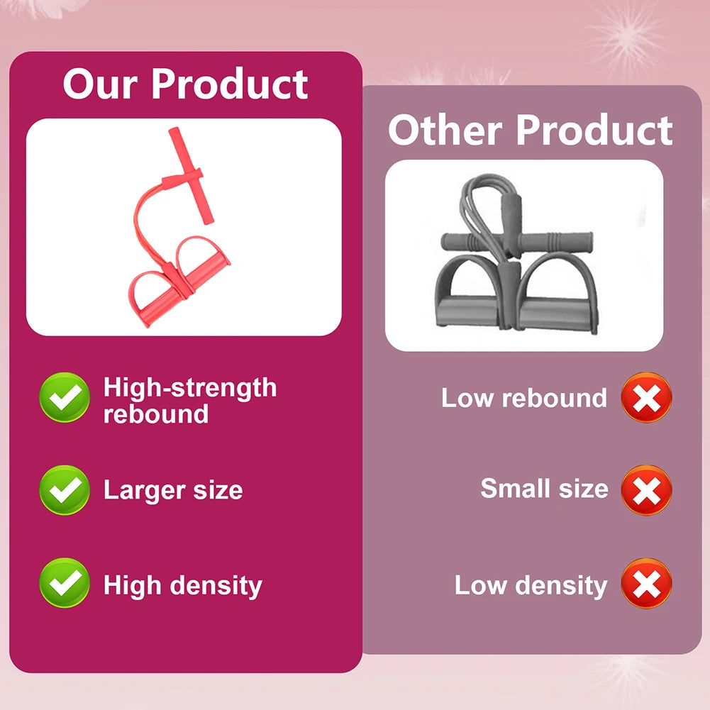 Multifunktions-Spannseil für Übungen mit Griffen 