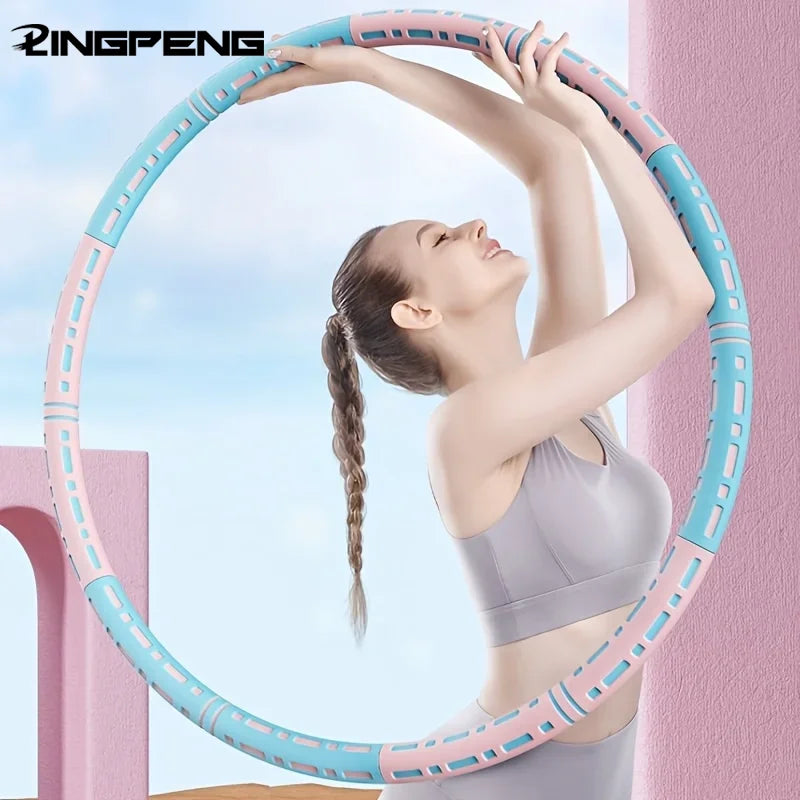 Fitness Yoga Loop Weight Loss Circle Weighted Hoop Waist Exercise Slimming Sport Hoop Massage Bodybuilding Gym Shape Thin Waist