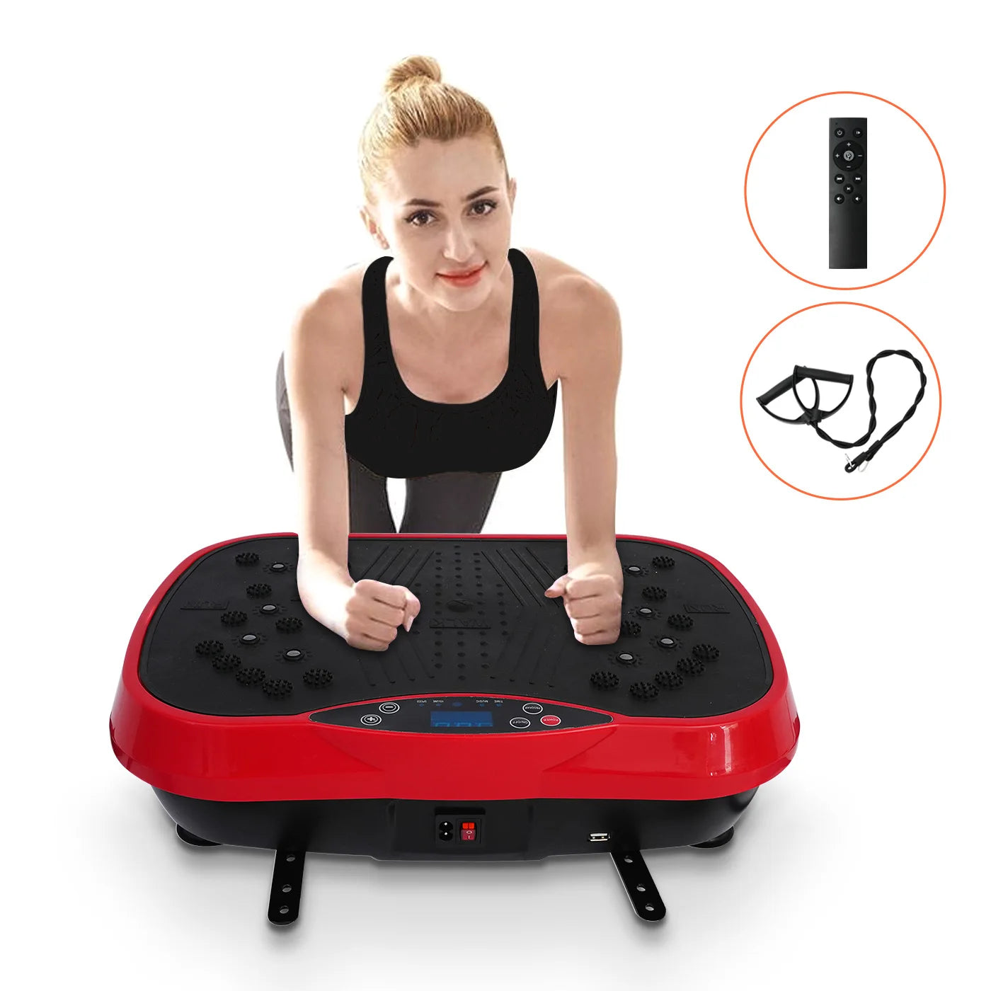 Vibration Plate Exercise Machine Fat-Burning Home Fitness Fat Slinger