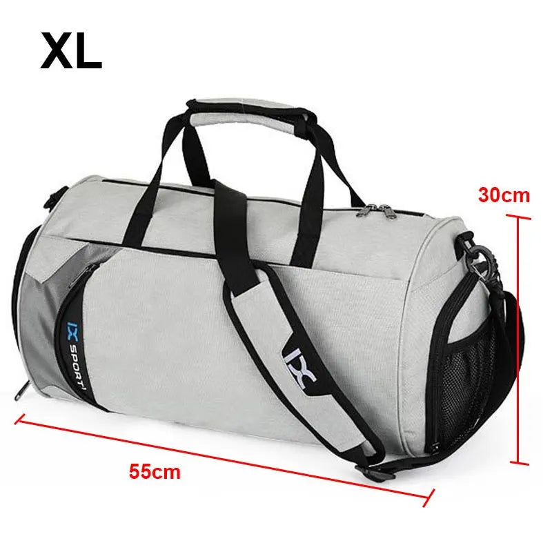 Sac de sport pour hommes et femmes avec compartiments secs/humides