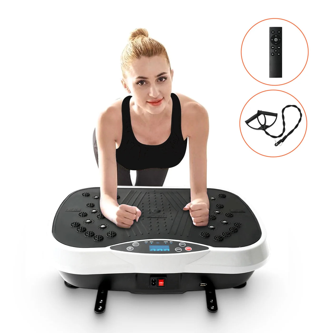 Vibration Plate Exercise Machine Fat-Burning Home Fitness Fat Slinger