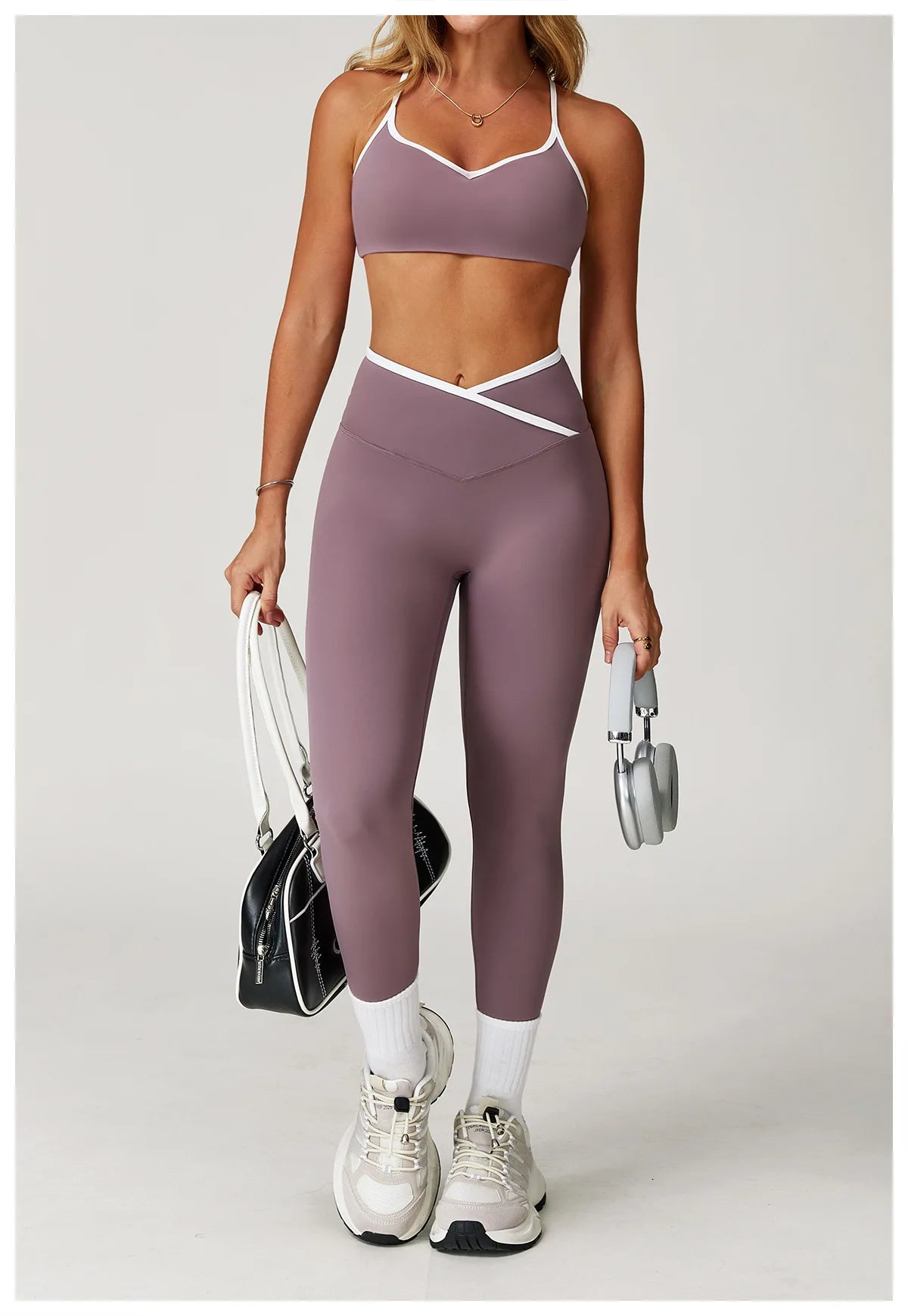 Yoga Set 2 Pieces Workout Clothes Women's Tracksuit