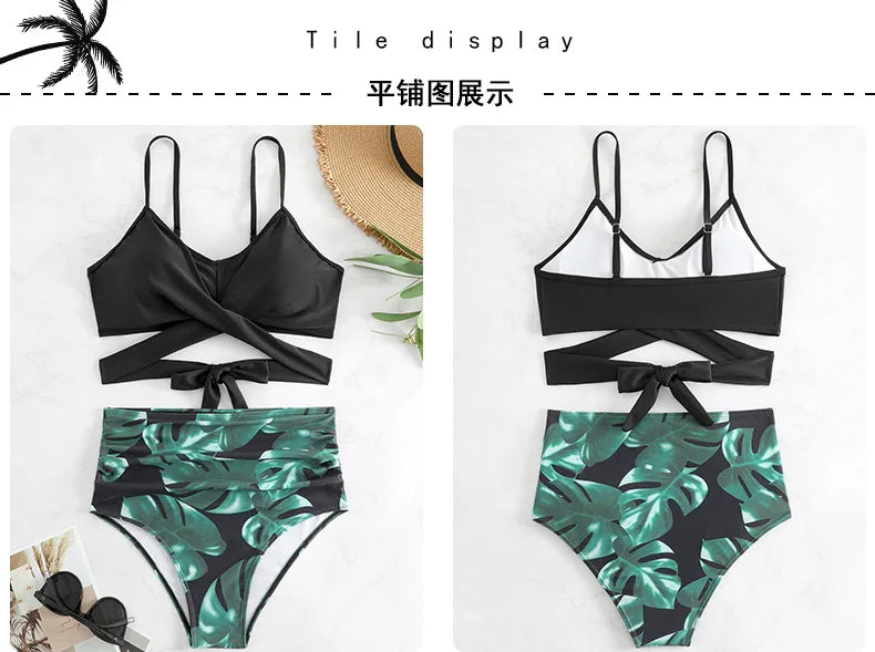 Women's High Waisted Bikini Sets