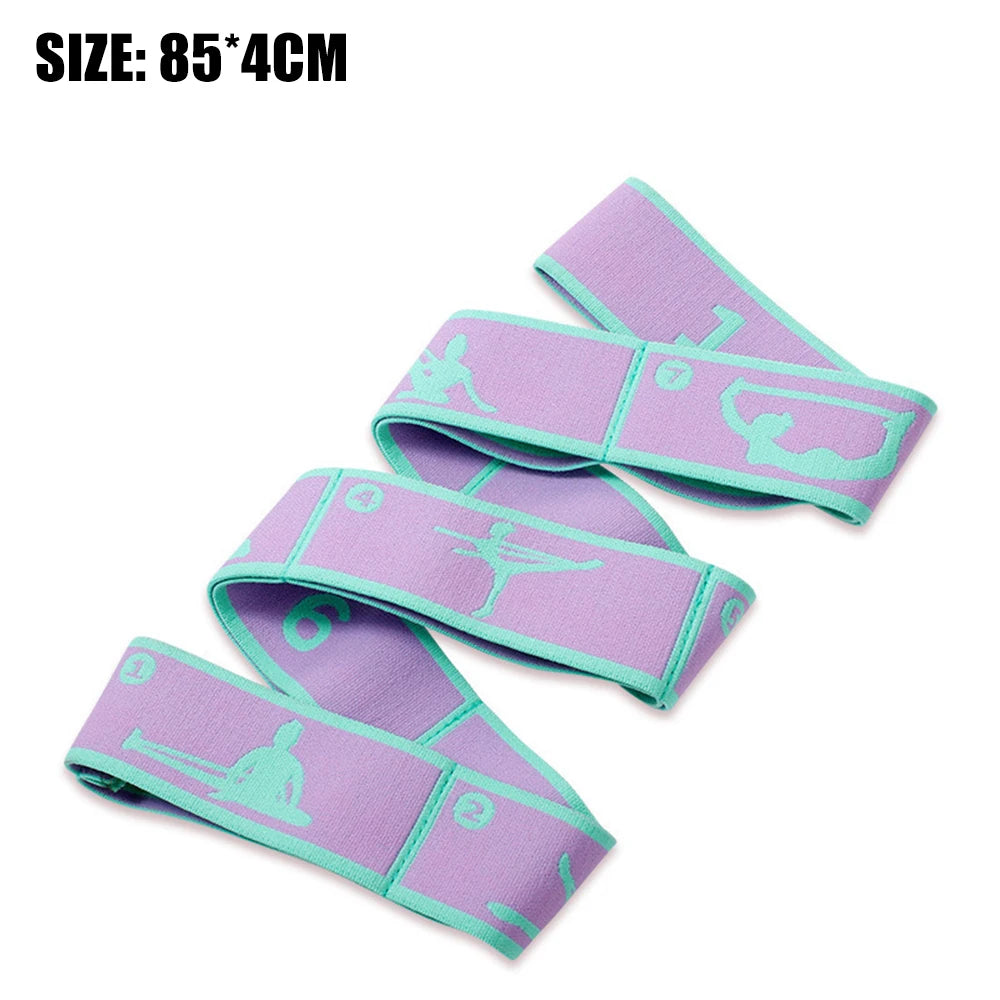 Bande élastique de résistance pour yoga, pilates, danse et étirements