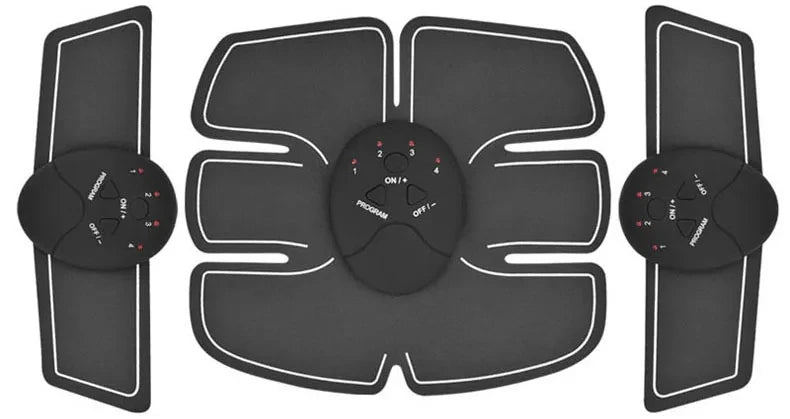 Stimulateur musculaire EMS sans fil ABS Entraîneur de muscles abdominaux
