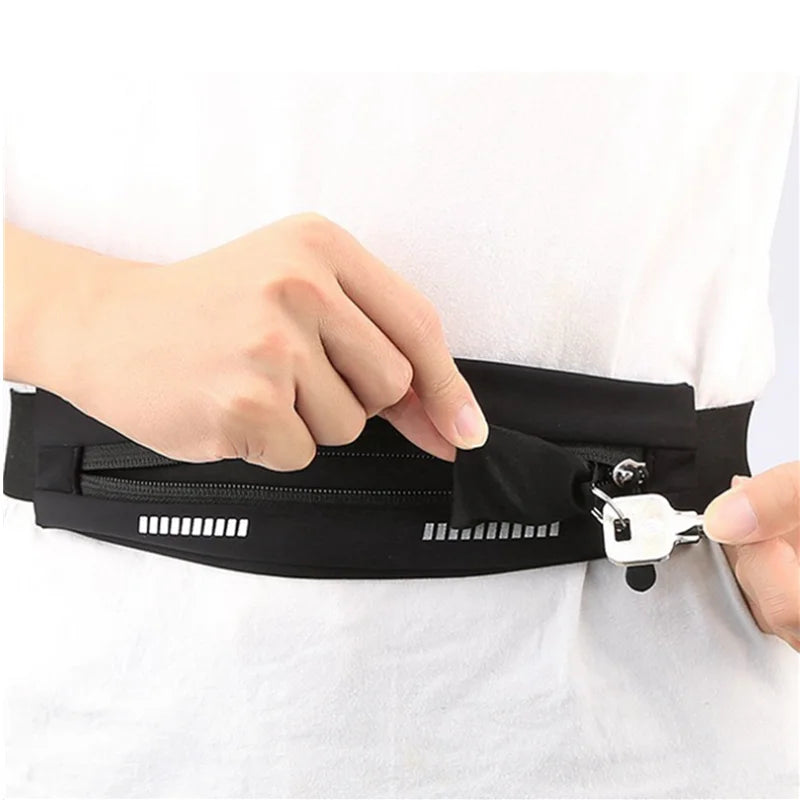 Sac de course à la taille 