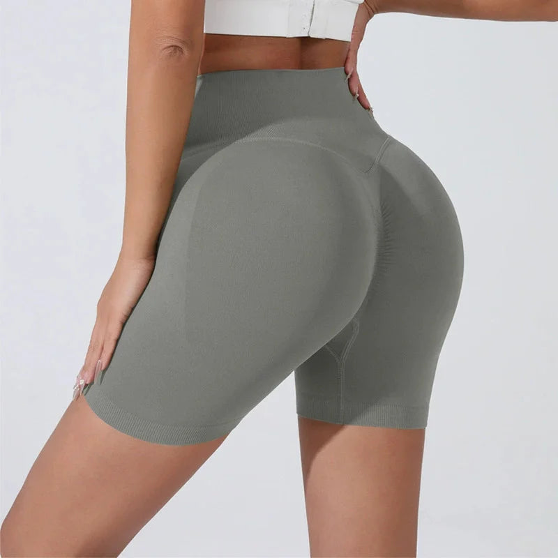 Peach Hip Lifting Sports Shorts for Women