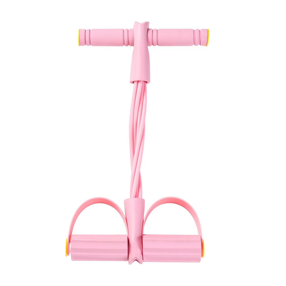 Pedal Resistance Band – 4/6-Tube Portable Home Gym Equipment for Full Body Workouts, Yoga & Abdominal Training