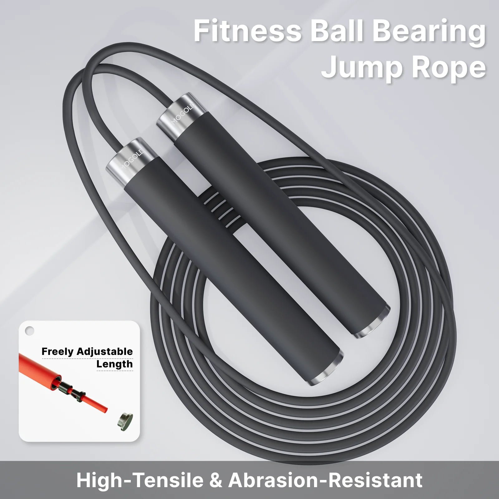 Dual Ball Bearing Jump Rope