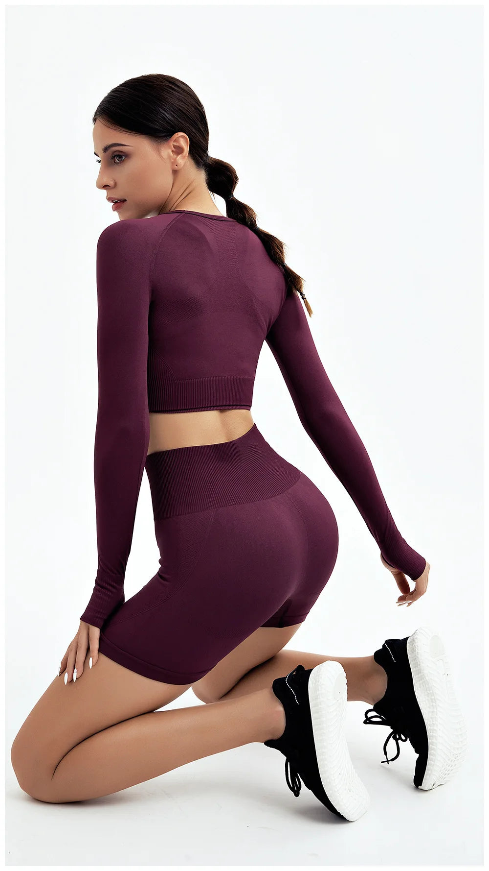 2/3/4pcs Seamless Yoga Set