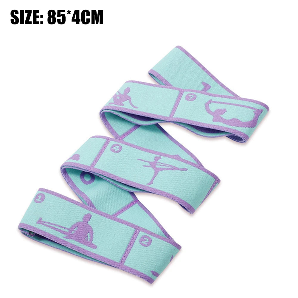 Bande élastique de résistance pour yoga, pilates, danse et étirements