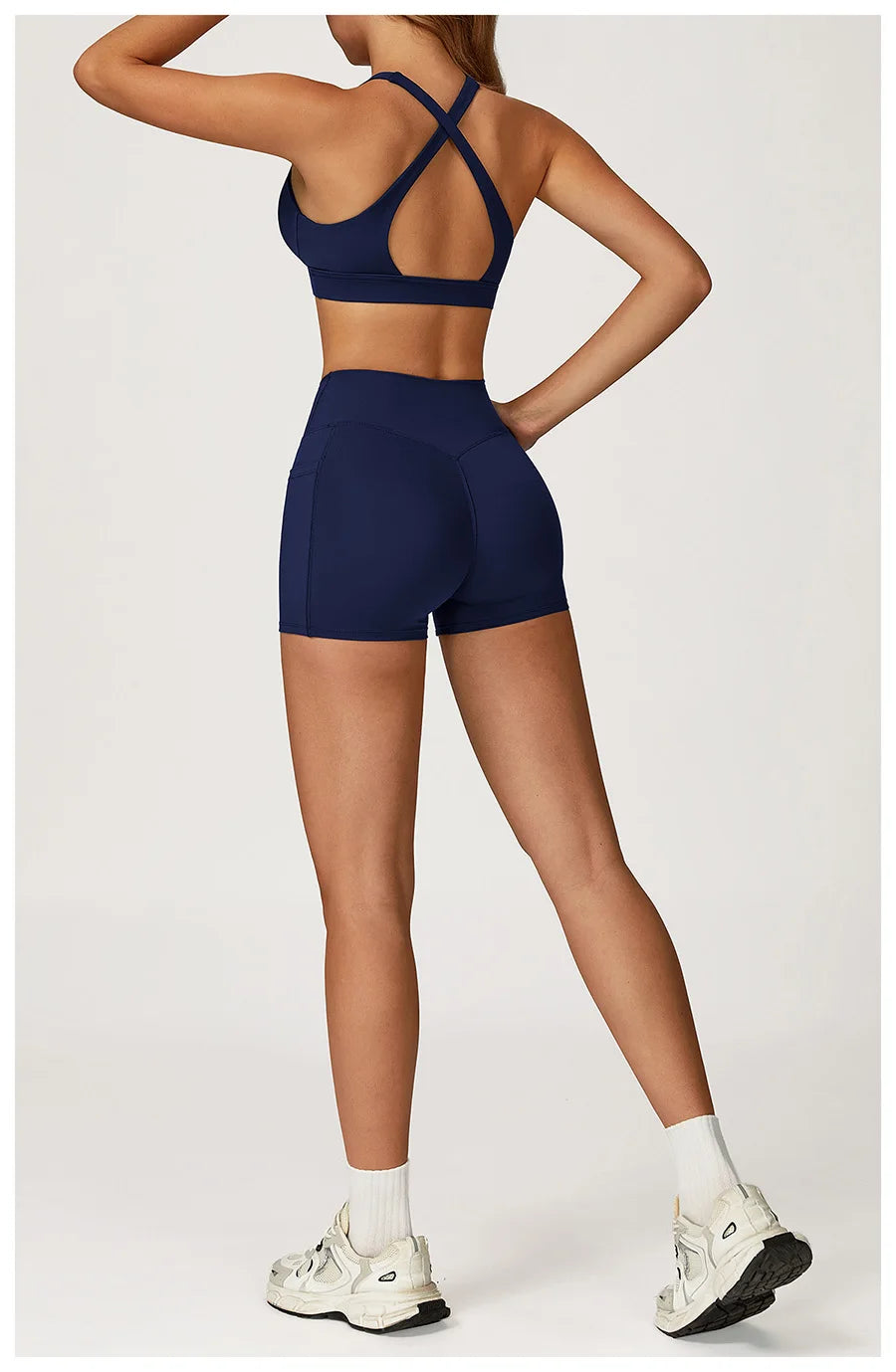 Yoga Set 2 Pieces Workout Outfits Fitness Sportswear