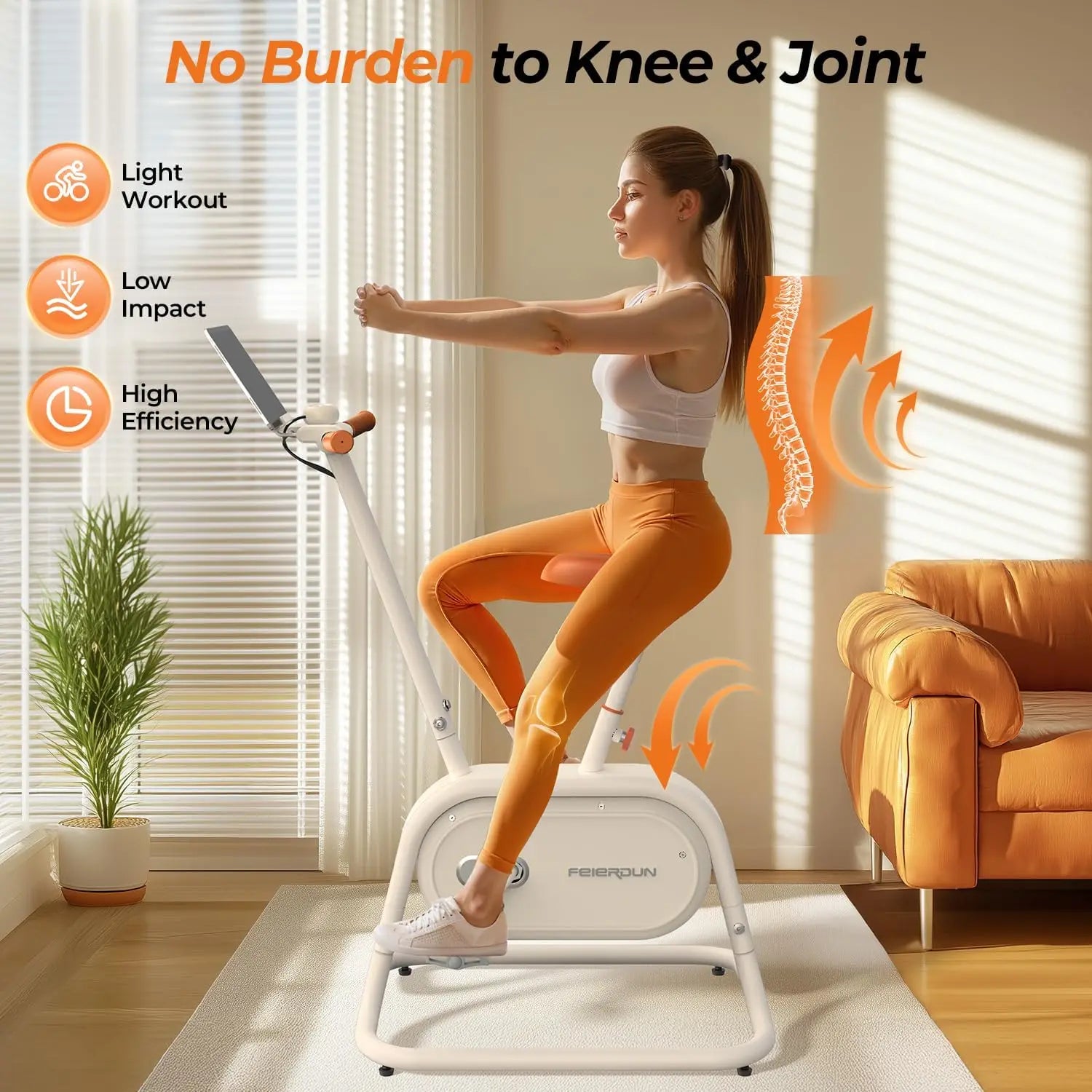 Upright Smart Indoor Bike
