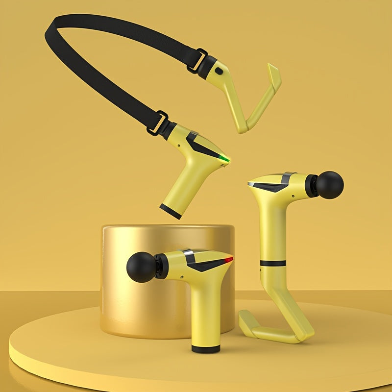 Split Stretch Fascia Gun Multi-Functional Detachable Handle Body Massager