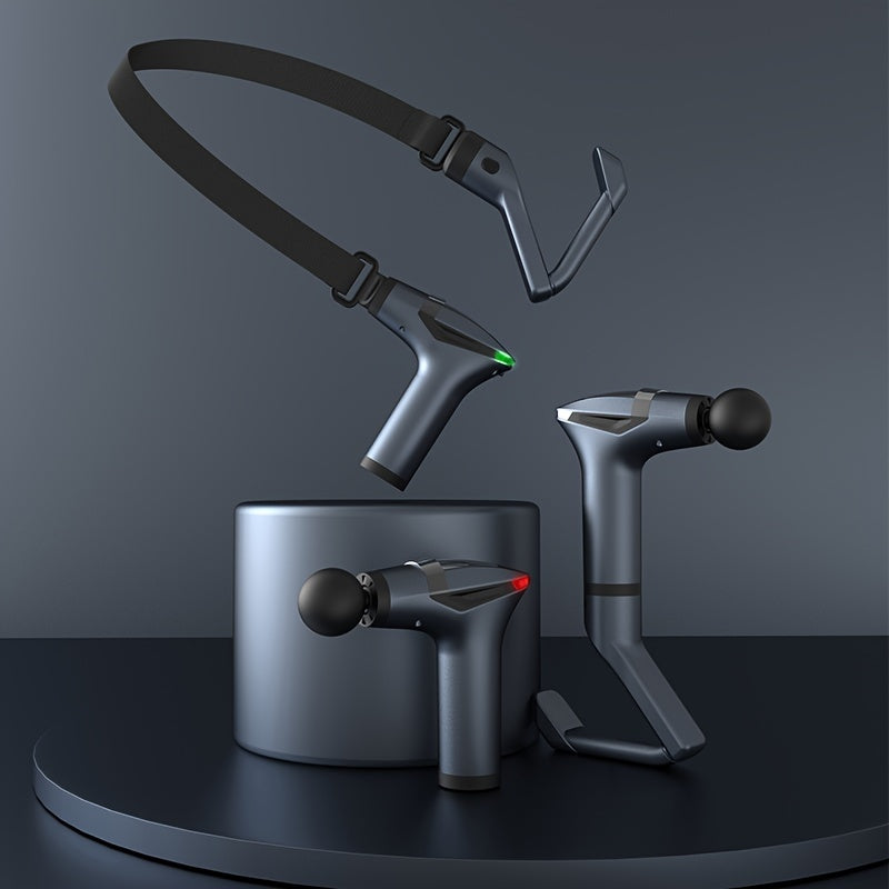 Split Stretch Fascia Gun Multi-Functional Detachable Handle Body Massager